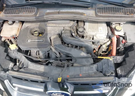 2013 Ford C-Max Hybrid Sel из США, поврежденный, VIN 1FADP5BU8DL509628